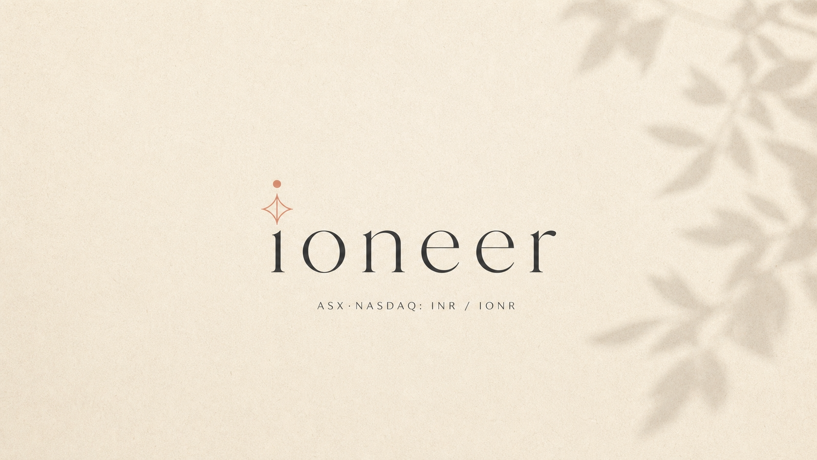 ioneer · ASX·NASDAQ: INR / IONR